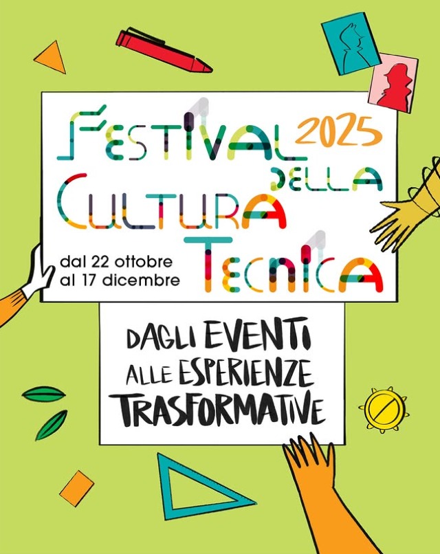Poster dell'edizione 2025 del Festival della Cultura Tecnica
